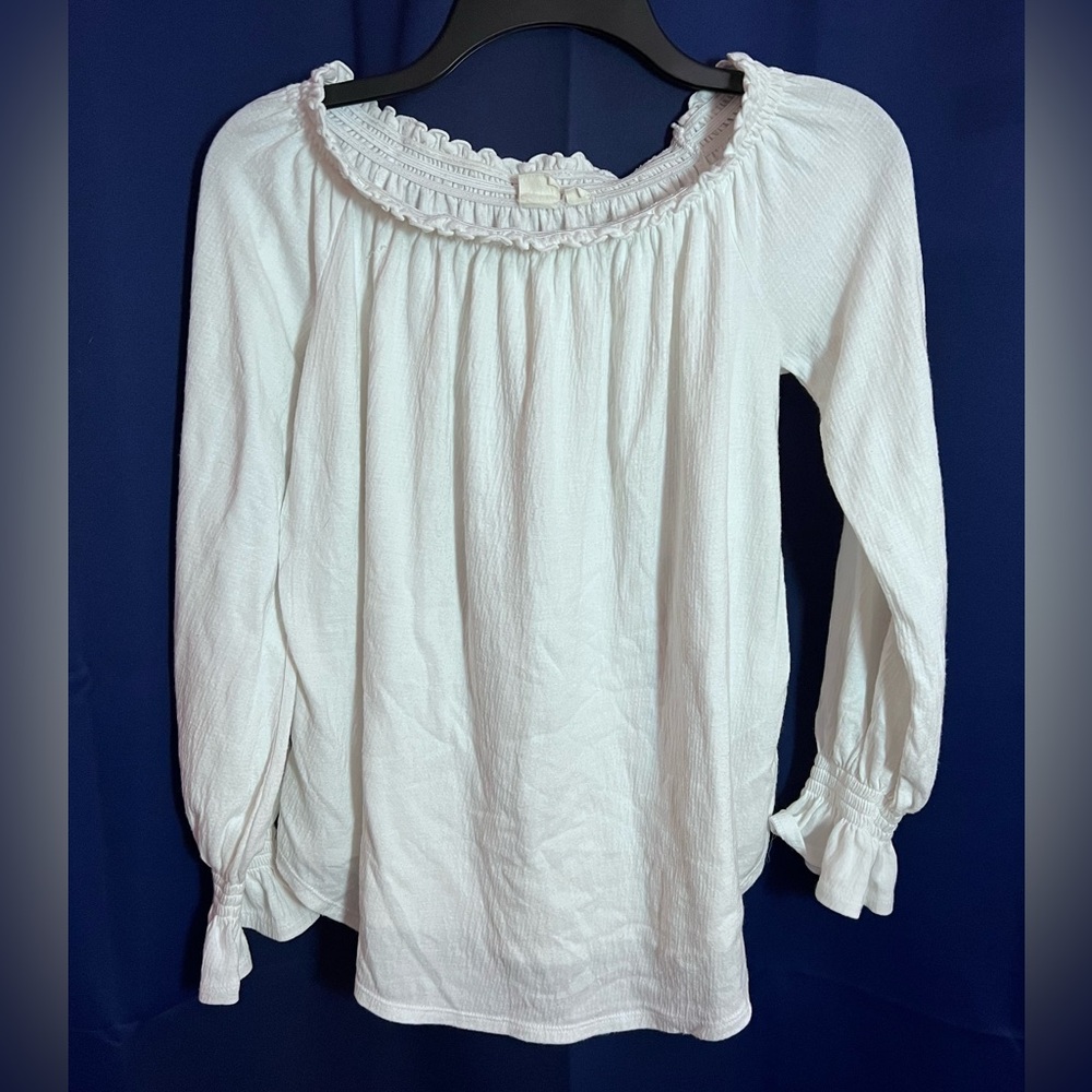 GAP Maternity Women's White Blouse